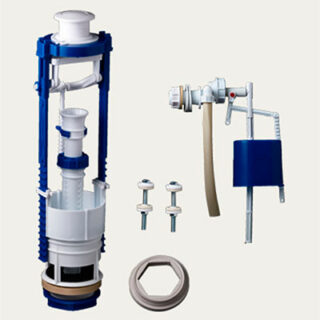 Арматура универсальная с кнопочным пуском с боковой подводкой воды АС-16.2М