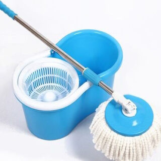 Набор МОП: ведро 11,8л,швабра,доп.насадка,принц отжим."Юла"