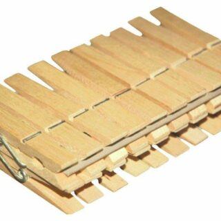 Прищепки бельевые деревянные Эко, 7,2*0,9*1,3см