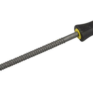 Рашпиль круглый, 200мм, с пл. рукояткой