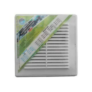 Решетка вентиляционная 194 мм х 194 мм, неразъемная, накл.жалюзи