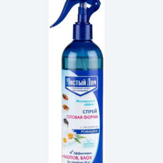 Спрей от насекомых Чистый дом (ромашка) 400мл/ уп24шт