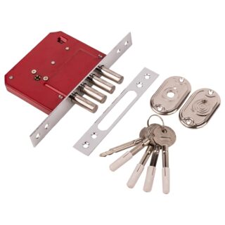 Замок врезной 189-4MF хром