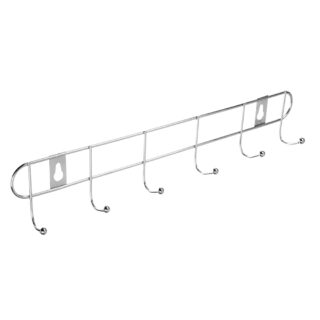 VETTA вешалка настенная 6 крючков, эконом, металл, 32,5*3,5см