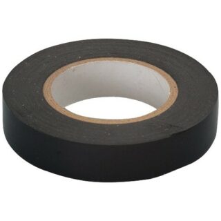 Изолента ПВХ, 19 мм х 20 м, 180 мкм, черная // СИБРТЕХ