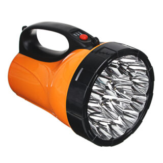 Фонарь переносной 18LED с зарядкой 220В, пластик, 17х11см