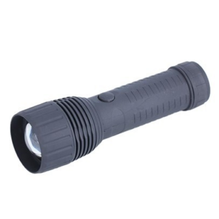 Фонарь ZOOM светодиодный 1W, пластик прорезиненный 17,5х5см