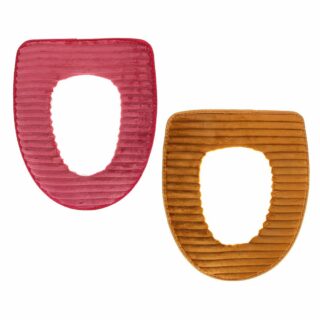 Чехол для сидения унитаза 44х37см, иск.мех,ПВХ.