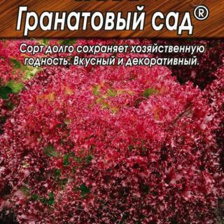 Салат листовой ГРАНАТОВЫЙ САД /Аэлита/0,5г