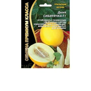 Дыня СИБИРЯЧКА F1 /УД/