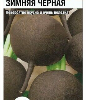 Редька Зимняя Черная 1гр /Сиб сад/