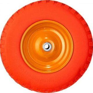 Колесо для тачки 4,00-8 (пенополиуретан) втулка 20мм /180кг/