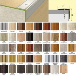 Угол 21*21 1,8 алюминий