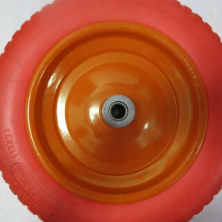 Колесо для тачки 3.25/3.00-8 (полиуритан) втулка 16мм /160кг/