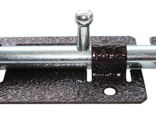 Задвижка дверная ЗД-01/бронза (Кунгур)