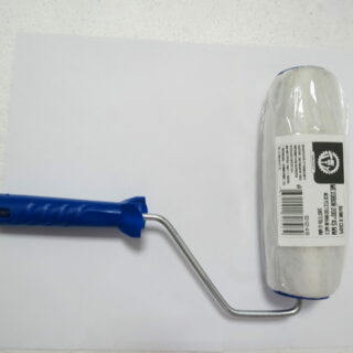 Валик "ИСКУСТВЕННЫЙ МЕХ" с ручкой, 200 мм,ворс 15 мм,  D - 48 мм, D руч. - 6 мм, полиэстер// СИБРТЕХ