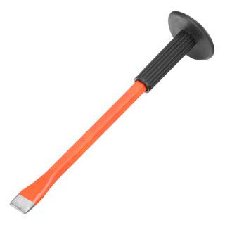 Зубило, 300 х 25 мм, с протектором, MASTER// SPARTA