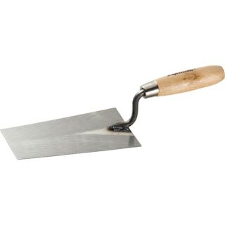 Кельма отделочника стальная, 160мм/200 мм, деревянная ручка// SPARTA