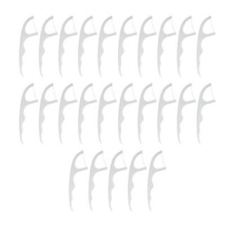 Зубочистки с зубной нитью,7,4см,50шт.