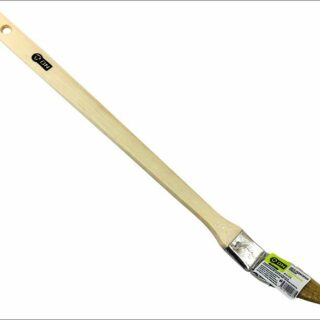 Кисть радиаторная 1", натуральная щетина, деревянная ручка 3/ON