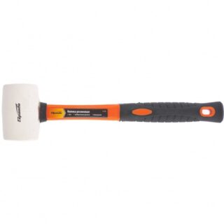 Киянка резиновая, 225 г, белая резина, фибергласовая рукоятка// MATRIX/sparta