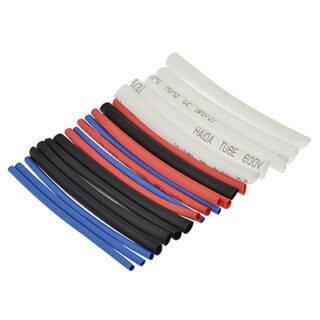 Набор трубок термоусадочных 2/1,3/1,5,4/2,6/3,СКЧБ, 20шт*8см.