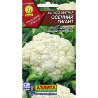 Капуста цветная ОСЕННИЙ ГИГАНТ/Аэлита/
