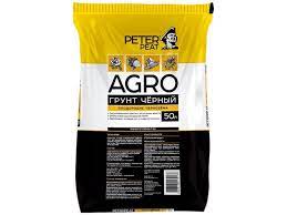 Почвогрунт черный Агро Питэр Пит 50л
