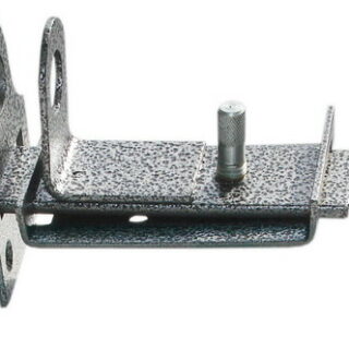 Засов накладной с проушинами медь /FIT/ ДЕЛГА