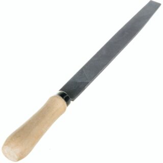 Напильник, 200мм, плоский, деревянная ручка //СИБРТЕХ