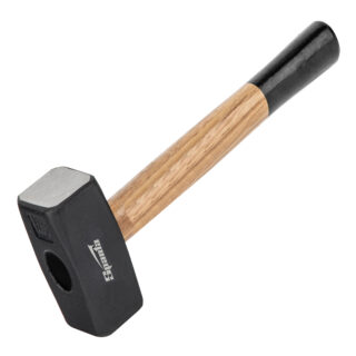 Кувалда 1500 г, кованая головка, деревянная двухцветная рукоятк