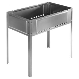 Мангал с ребрами жесткости 500*300*500, 0,8 мм //PALISAD Camping