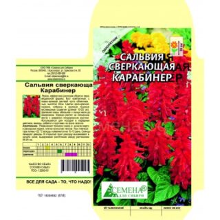 Сальвия Карабинер сверкающая, 0,05г (цв.)
