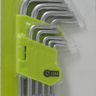 3-ON/Набор ключей TORX- профиль 9пр.(50х3мм-125х9мм)