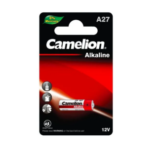 Батарейка щелочная LRА27-BL1 (для брелков, автосигнал, фототехники)