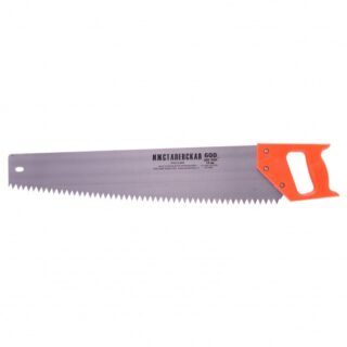 Ножовка по дереву, 600 мм, шаг зубьев 12 мм, пластиковая рукоятк