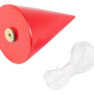 Отвес конусный, 200 г, шнур 5 м// MATRIX