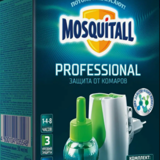 МОСКИТОЛ "Профессиональная защита" Комплект электрофум+жид 30 ноч, встроен таймер