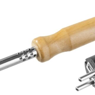 Паяльник STAYER, долговечное жало, деревянная рукоятка 40Вт/220В