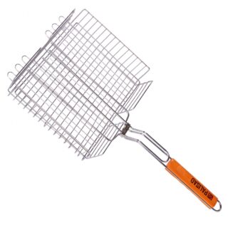 Решетка гриль 260х320х65мм объемная  хромир.//PALISAD Camping