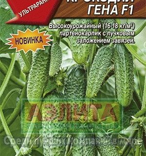 Огурец Крокодил Гена F1 (Аэлита)