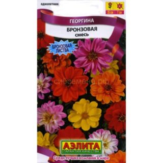 Георгина Бронзовая смесь/Аэлита/