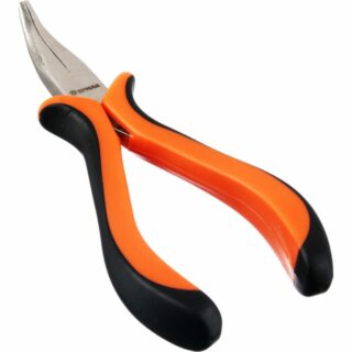 ЕРМАК Тонкогубцы Никель МИНИ загнутые