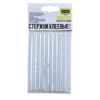 3-ON Стержни клеевые 10шт, 7,2x100мм, для клеевых пистолетов