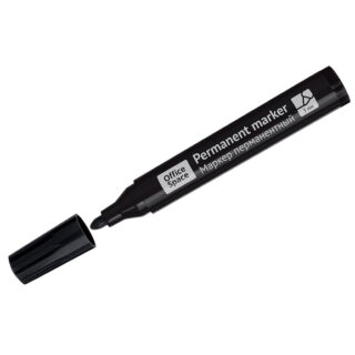 Маркер перманентный "8004 Office Space" черный 3мм