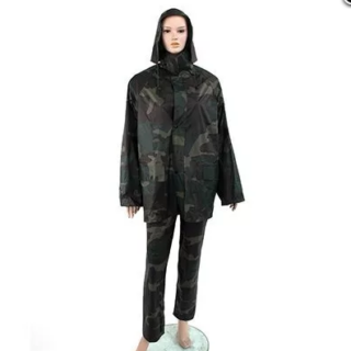 Костюм прорезиненный "Камуфляж" (штаны и куртка с капюшоном) XXL