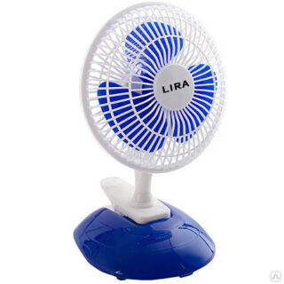 Вентилятор электрический настольный ЛИРА LR1102/К/