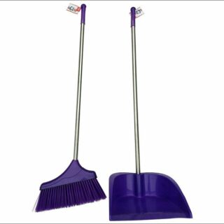 КОШКИН ДОМ Набор щетка с ручкой+совок,78см