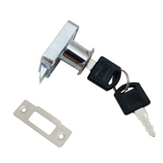 Замок мебельный №338 автомат (хром) MARLOK