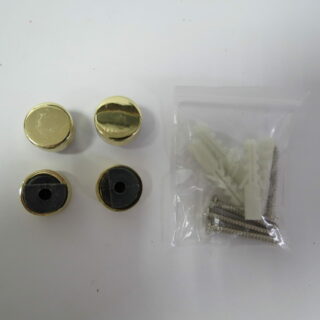 Комплект держателей зеркала 158-РВ/CP (золото/хром) (24) MARLOK